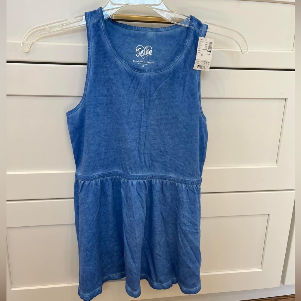 Justice girls tank